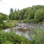 Off the highway near Lake Placid