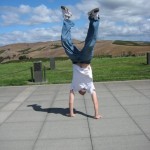 Artesa Winery Handstand