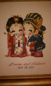 Cross Stitch Close Up