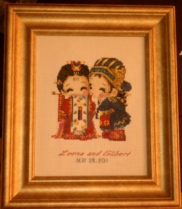 Cross Stitch Framed